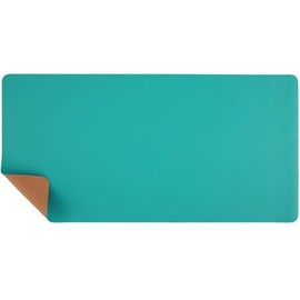 Bloss Green Desk Mat, Leather Desk Pad, Desk Matt for Desktop, Waterproof Desk Pad Mat, Computer Mat for Office Work/Home/Decor/Desk Protector/Cover(31.5 x 15.7 Inches)