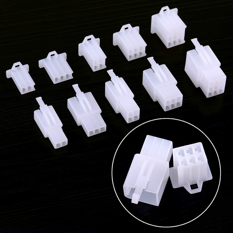 Swpeet 700Pcs Automotive Electrical Wire Connectors Kit, 2.8mm 2 3