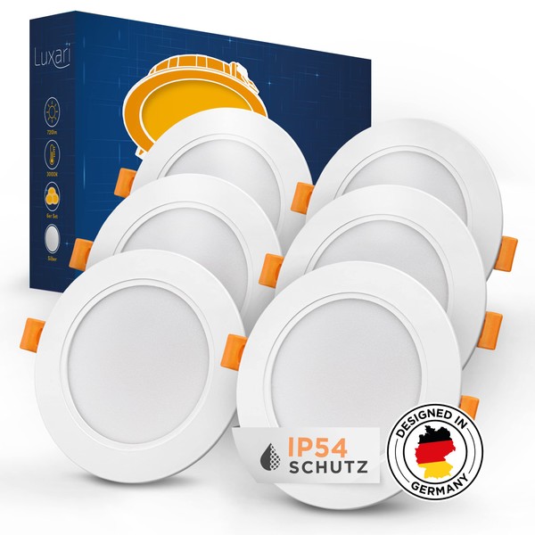 Luxari Luxari LED Einbaustrahler 230V flach ? Strahlende LED Einbauleuchten
