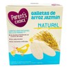 Galletas de arroz Jazmín Baby Parent's Choice para bebes, Sin