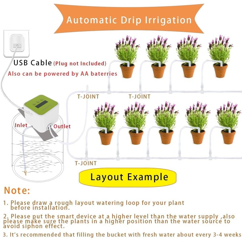 Automatic Drip Irrigation Kit