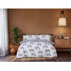Sleepdown Reversible Bedding Set, Soft, Easy-Care Duvet Cover with Matching