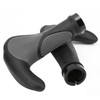 22.2mm Mountain Bicycle Ox Horn Handbar Bilateral Locking Durable Rubber