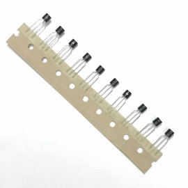 Motorola (PKG of 10) MPSA93 PNP BJT High Voltage Transistors, 200V 0.5A, TO-92, Motorola