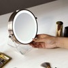 Zadro Products - Espejo giratorio de cambiador con luz LED