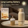 USA Warehouse 500ml Rechargeable Usb Baby Milk Warmer Precise Temp