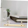 Operitacx Binder Spine Insert Portable Folder O Shaped Metal Binder