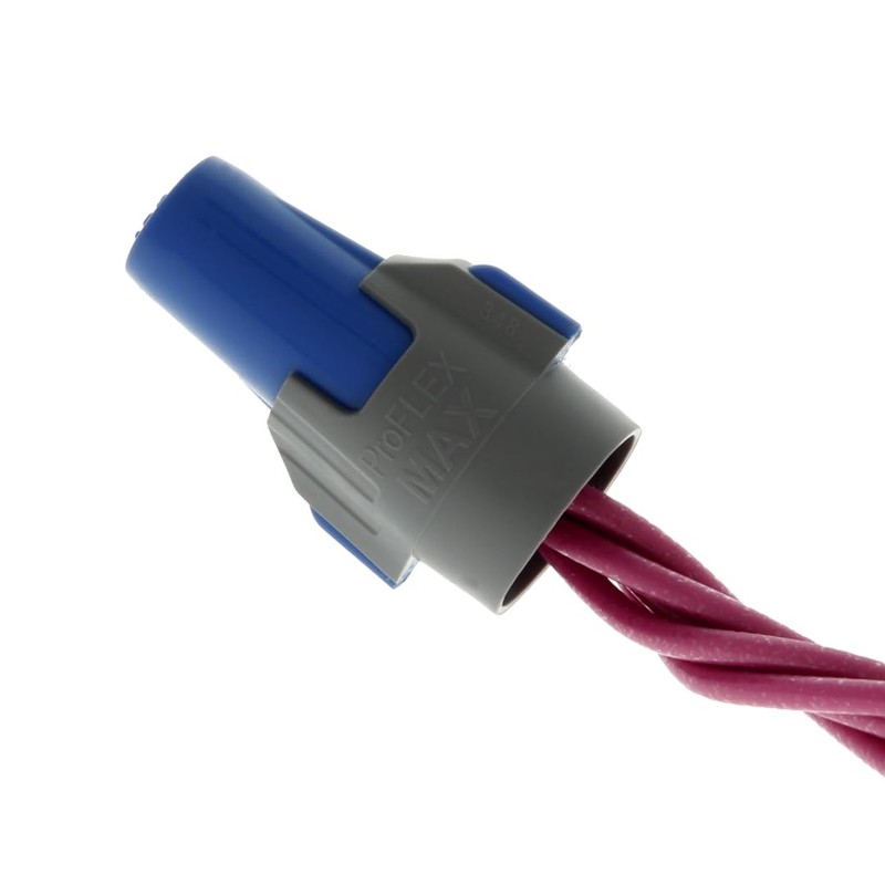 Ideal Electrical Twister Proflex MAX (30-1348J) Blue/Gray Wire Connector, Jar