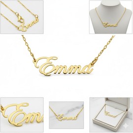 Collar con Nombre Personalizado para Mujer