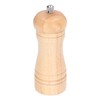 2pcs Wood Salt and Pepper Grinder Adjustable Coarseness Wooden Pepper