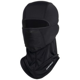SoeKewo Balaclava, Summer Face Mask, Cooling Feeling, Balaclava, Neck Guard, Breathable, Sweat Absorbent, Quick Drying, For Biking, Cycling, Outdoor Sports, Work, Black