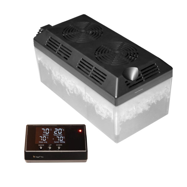 Le Veil Cigar Electronic iCigar Pro Humidifier System for Wooden Humidor Cabinet