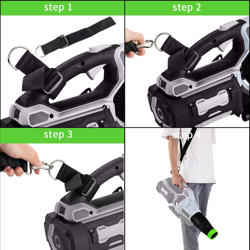 Uniqwamo Car Drying Nozzle Compatible for EGO Leaf Blower Nozzle