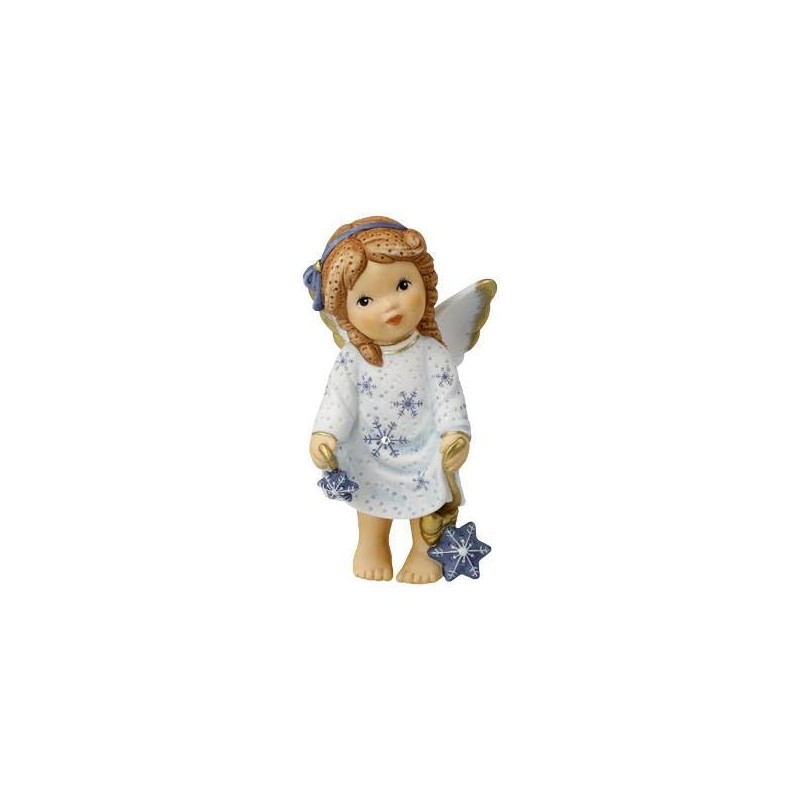 Goebel Winter Magic Angel Figurine Nina & Marco