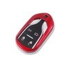 MYMOCCY Key Fob Chain Case Holder Protector Compatible For Maserati