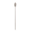 greemotion Fire Torch Light in Silver - Unique Garden Lighting