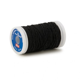 Prym Consu Elastic Sewing Thread 0.5 mm black, Polyester
