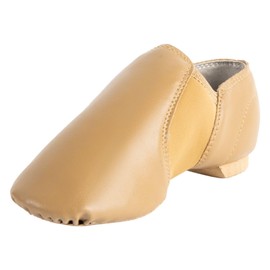 ARCLIBER Zapatos de Danza Jazz para niños y niñas Zapatos de Danza Infantil de imitación de Piel (niño pequeño/niño Grande) Marrón 20cm