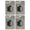 NICHE Brake Pad Set for Kawasaki Z125 Pro 43082-0134 Front