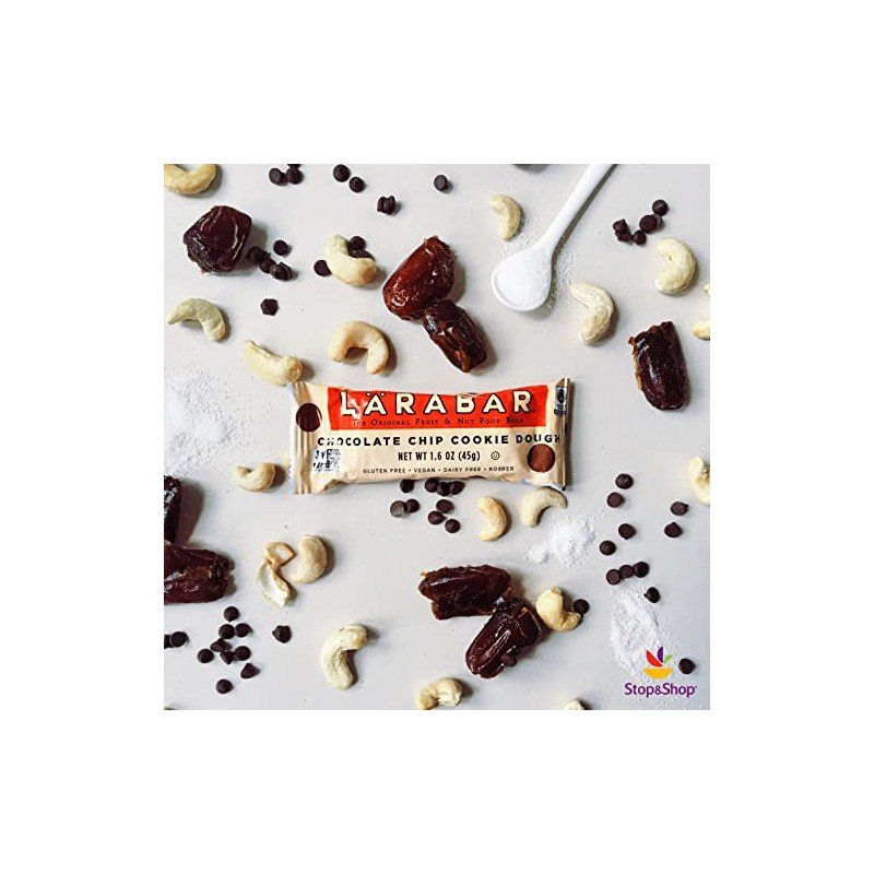Larabar Chocolate Chip Cookie Dough, Gluten Free Fruit & Nut