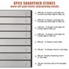 RUIXIN PRO 8 Pcs Diamond Knife Sharpening Stones for RUIXIN