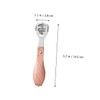 FOMIYES 1set Folding Foot Scraper Rose Gold Callus Remover Tool
