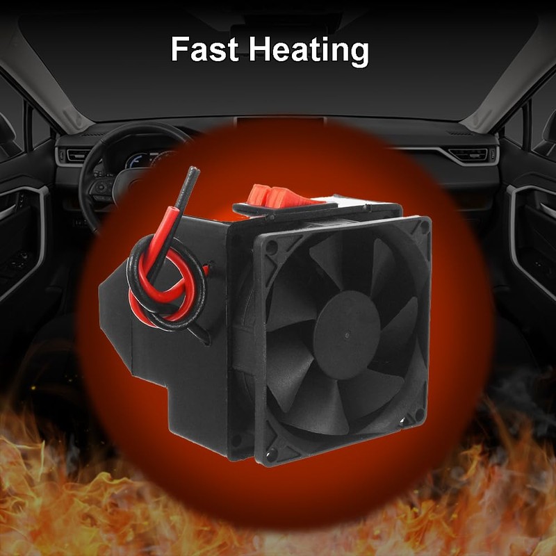 Riloer 12 V / 24 V Car Heater 200-300W 15-20A