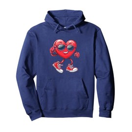 Heart Character Pullover Hoodie