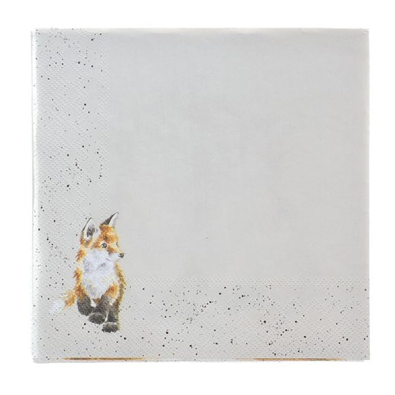 Wrendale Designs - 'Contentment' Cocktail Napkin