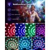Luditek Sound Activated Party Lights with Remote DJ Lighting, Disco