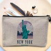 Tasche aus Leinen – New York United States Illustration USA