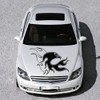 Vinyl Decals for Car Hood Animal Flaming Tribal Eagle Bird