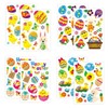 Pack of 8 Easter Egg Stickers, Easter Stickers, Rub On Stickers, Easter, Waterproof Easter Egg, Plastic Surface Easy to Remove, Suitable for Children, DIY, Party Gift Decoration