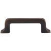 Jeffrey Alexander 839-3BNBDL Callie Cabinet Pull, Brushed Pewter