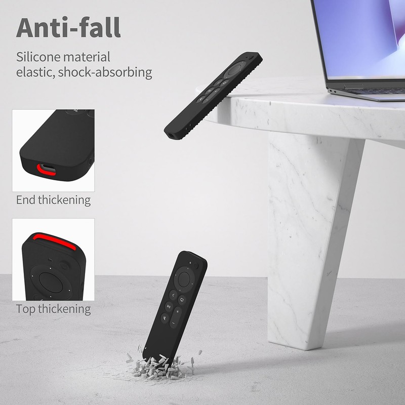 Hi Color Silicone Cover Compatible with Apple TV Siri Remote
