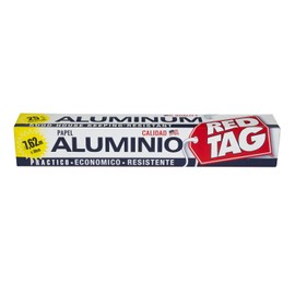 Red Tag papel alumimnio de 7.62m x 30cm