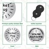 CREATCABIN Pocket Hug Token Long Distance Relationship Keepsake Stainless Steel