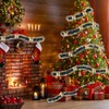 ZoneYan Tinsel Garland, Christmas Garland, Pack of 5 x 2