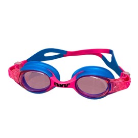Maru Sprite Kids Swimming Goggles, UV Protection Swim Goggles, Quick Adjust Comfort Strap, Anti-Fog Clear Vision Swim Goggle Lenses, 3-14 years (Blue/Pink, Kids), Junior
