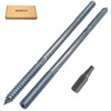 SKIR'CO Pack of 10 Hanger Bolts M10 x 200 mm,