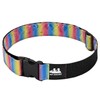 VET GOODS HEAVY DUTY REFLECTIVE BELT (Rainbow), Rainbow, Adjustable