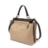 CHALA Charming Satchel with Adjustable Strap - Tulip - Taupe