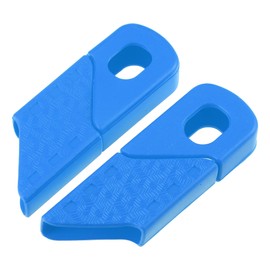 A ABSOPRO Bicycle Crank Arm Protection Bicycle Crank Arm Cover Universal Crank Arm Protective Cover Blue