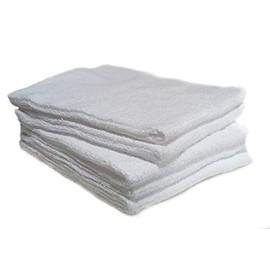 Face Towels, Set of 5 (White)