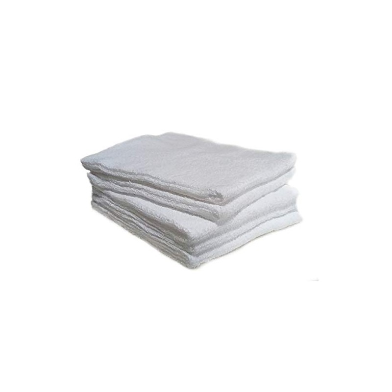Face Towels, Set of 5 (White)