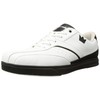 Brunswick Vapor Mens Bowling Shoe White/Black, 9.5