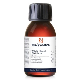Naissance Witch Hazel Water (No. 702) 100 ml - Distillate - Witch Hazel Extract Toner, Witch Hazel Hydrolate, Facial Toner