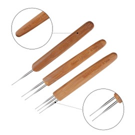 Orientfashion Crochet hooks,crochet needles (Bamboo, 0.5mm)