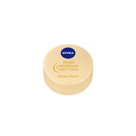 NIVEA Deep Moisture Night P Honey Lip Balm Honey Scent 7g