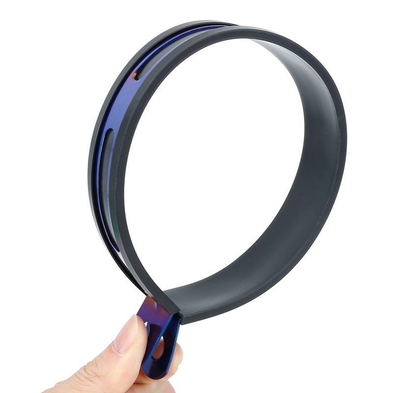 F FIERCE CYCLE 100mm 3.94" Exhaust Band Joint Clamp Stainless